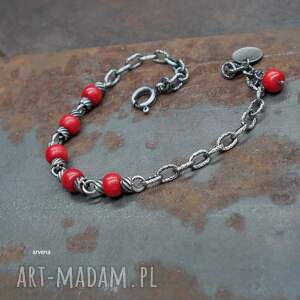 Koral - bransoletka 030, biżuteria