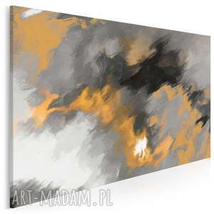 obraz na płótnie - abstrakcja płomienie - 120x80 cm (01202)