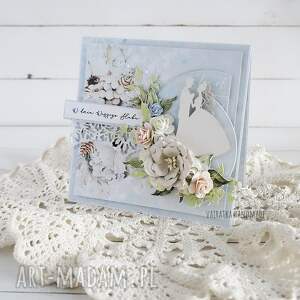 handmade scrapbooking kartki w dniu waszego ślubu, kartka w pudełku, 894