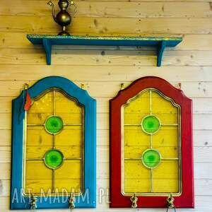 Prezent Unikatowe wieszaki do przedpokoju, sypialni, boho, półka