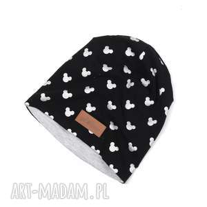 czapka beanie unisex myszka mickey, ciepła prezent