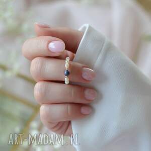 pierścionek urodzeniowy - wrzesień prezent dla przyjaciółki, pomysł na prezent