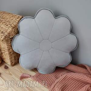 kuferek-malucha poduszka dekoracyjna kwiat - przytulanka dekoracja, stokrotka