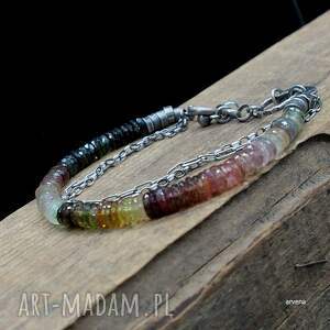 Turmaliny - bransoletka 020, modna