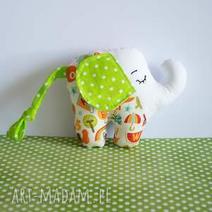 Mini słonik Michaś 14 cm - ręcznie szyta maskotka