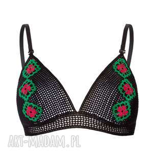 wyjątkowy prezent, biustonosz isabell, bra szydełkowy, koronkowy lingerie