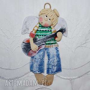 handmade pokoik dziecka gitarzysta maciej - anioł z masy solnej