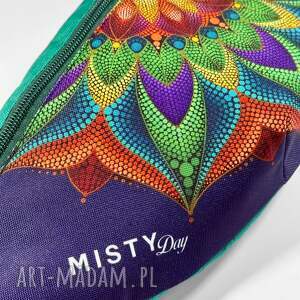 Kolorowa z mandala, nerka, prezent, torebka