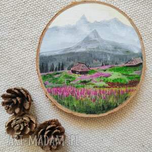 Podkładka pod kubek/obrazek Tatry, góry, hala gąsienicowa