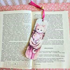 zakładka do książki - kocie opowieści, kotek, kicia dzień matki