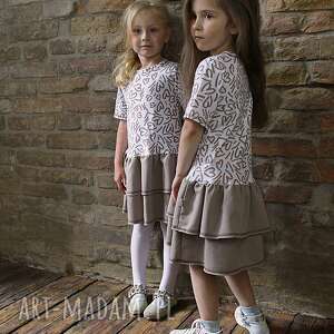 handmade sukienka serca - classic line kids