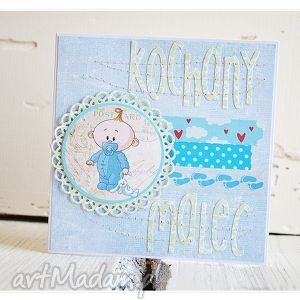 handmade scrapbooking kartki kartka gratulacyjna - urodzinowa