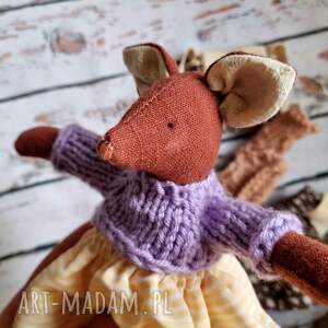 Prezent Mała przytulanka akcesoria, naturalna zabawka