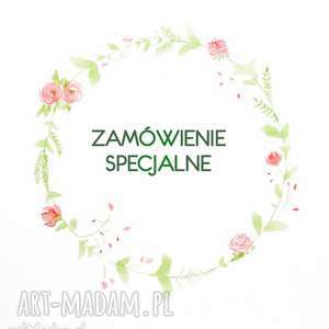 handmade zaproszenie zamówienie specjalne dla pani małgorzaty