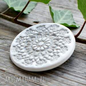 handmade magnesy magnes ceramiczny mandala
