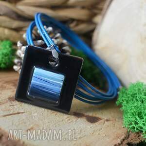 ZE SZKLANYM 8, naszyjnik - wisiorkiem