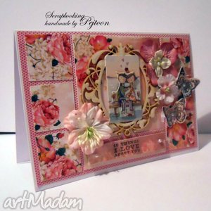 handmade scrapbooking kartki walentynka #1