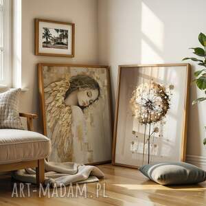 ZESTAW PLAKATÓW 2x 40x50 cm Anioł i dmuchawiec (set236)