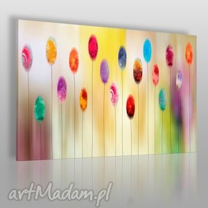 obraz na płótnie - abstrakcja kolory - 120x80 cm - VAKU DSGN dom obrazy