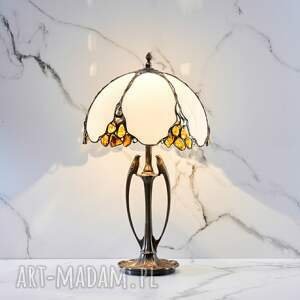 lampa nocna z bursztynem bałtyckim 35g - spoleto rzemiosło