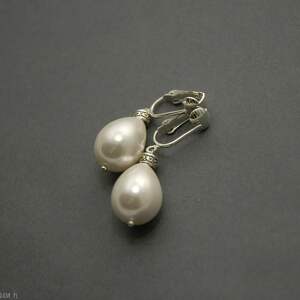 klipsy z perełkami - SiSu