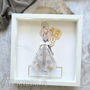 pomysł na upominek święta Wyjątkowy prezent na 18, urodziny - ramka 3d