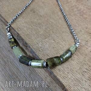 bryłki grossularu - Biżuteria naszyjniki