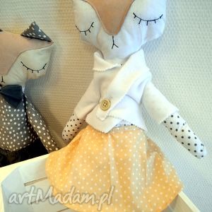 handmade maskotki mrs lisek - mia&lou