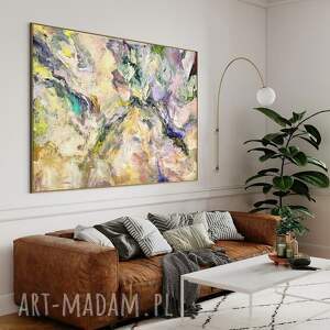 obraz autorski recznie malowany113x160 cm na płótnie