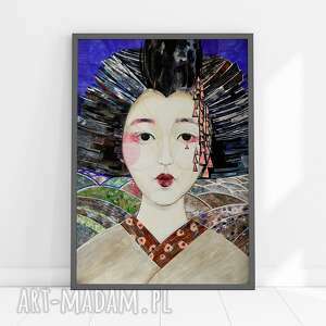 plakat A2 - geisha
