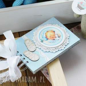 ręcznie robione scrapbooking albumy album dla dziecka - gotowy do wysyłki