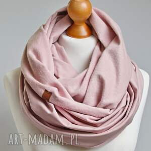 gruby komin zimowy bawełniany, szal szalik tuba dresowy na zimę