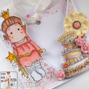 handmade scrapbooking kartki pyszny torcik - kartka