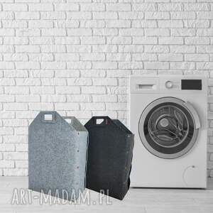 szerokie pudełko niższe, kosz uszami na zabawki