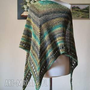 RĘCZNIE NA DRUTACH - Wyjątkowa chusta 100% najszlachetniejszej