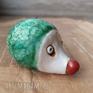zielony jeżyk, ceramika