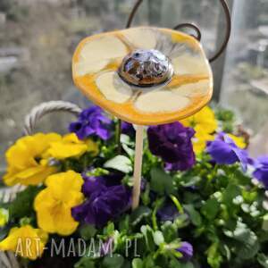 kwiat ceramiczny prezent, ogród