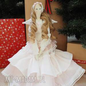 handmade pomysł na upominek anioł świąteczny na prezent