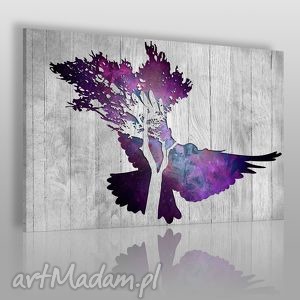 obraz na płótnie - gołąb - 120x80 cm - VAKU DSGN obrazy