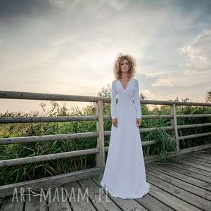 ślub magdalena maxi hypnotic white