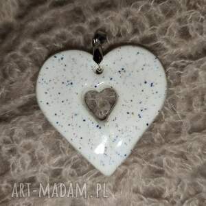 wisior ceramiczny naszyjnik, biżuteria, natura, prezenty