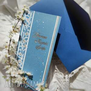 Prezent Kartka Pamiątka Pierwszej Komunii TULIPAN