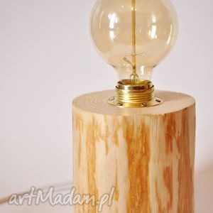 dom drewniana lampka "wood edison"