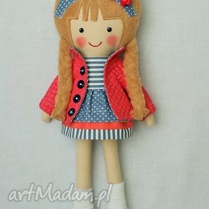 ręcznie robione lalki malowana lala julia