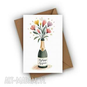 Najlepsze życzenia, kartka urodzinowa