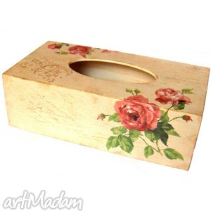 ręczne wykonanie pudełka różany ogród