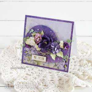 ręcznie wykonane scrapbooking kartki kartka urodzinowa/imieninowa, 476