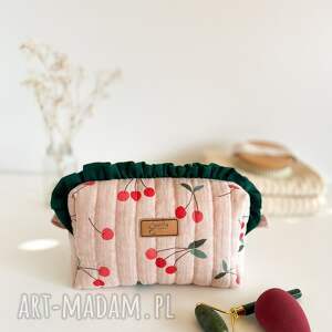 kosmetyczka cherry torebki, styl romantyczny, prezent