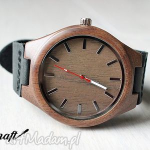 zegarki drewniany zegarek vintage walnut orzech, miyota