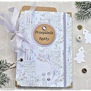 handmade scrapbooking albumy niekończący się przepiśnik imienny